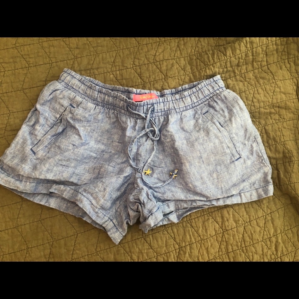 Lilly Pulitzer linen shorts